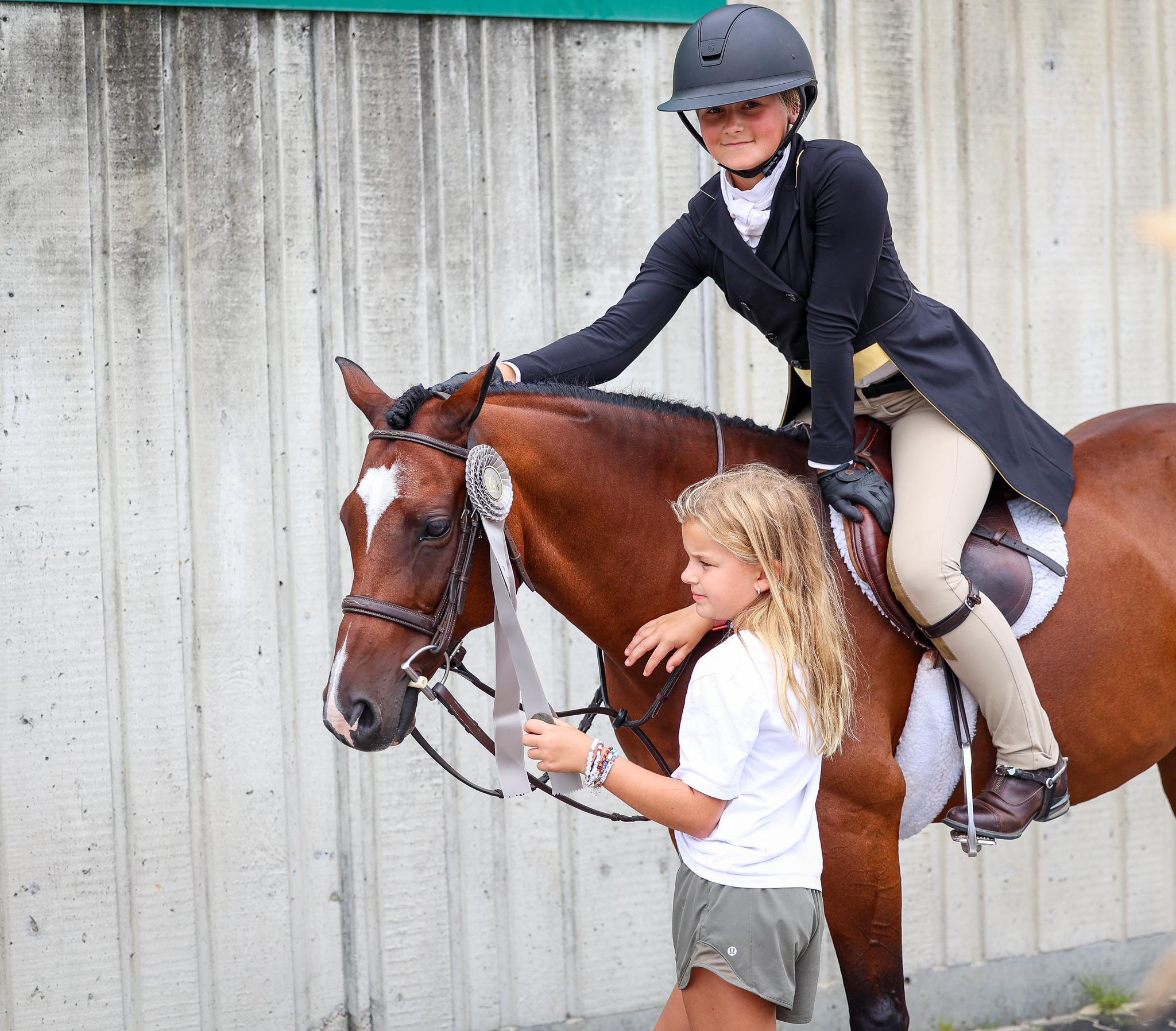 Photo showcasing the USEF Pony Finals presented by Marshall + Sterling